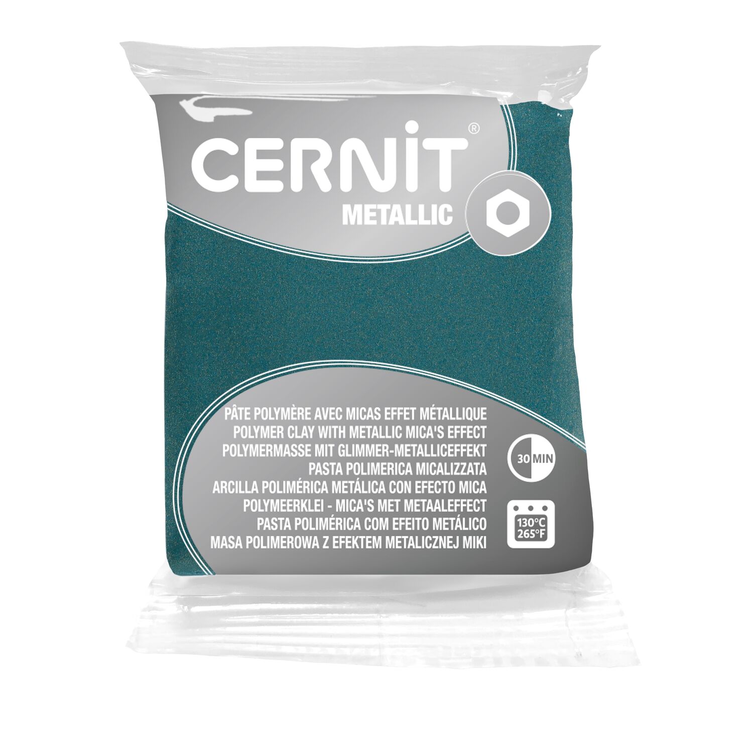 cernit-metallic-p-te-polym-re-or-turquoise-56g image 2