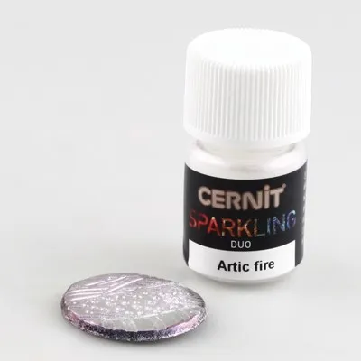 cernit-auxiliaire-poudre-sparkling-arctic-fire-2g image 1