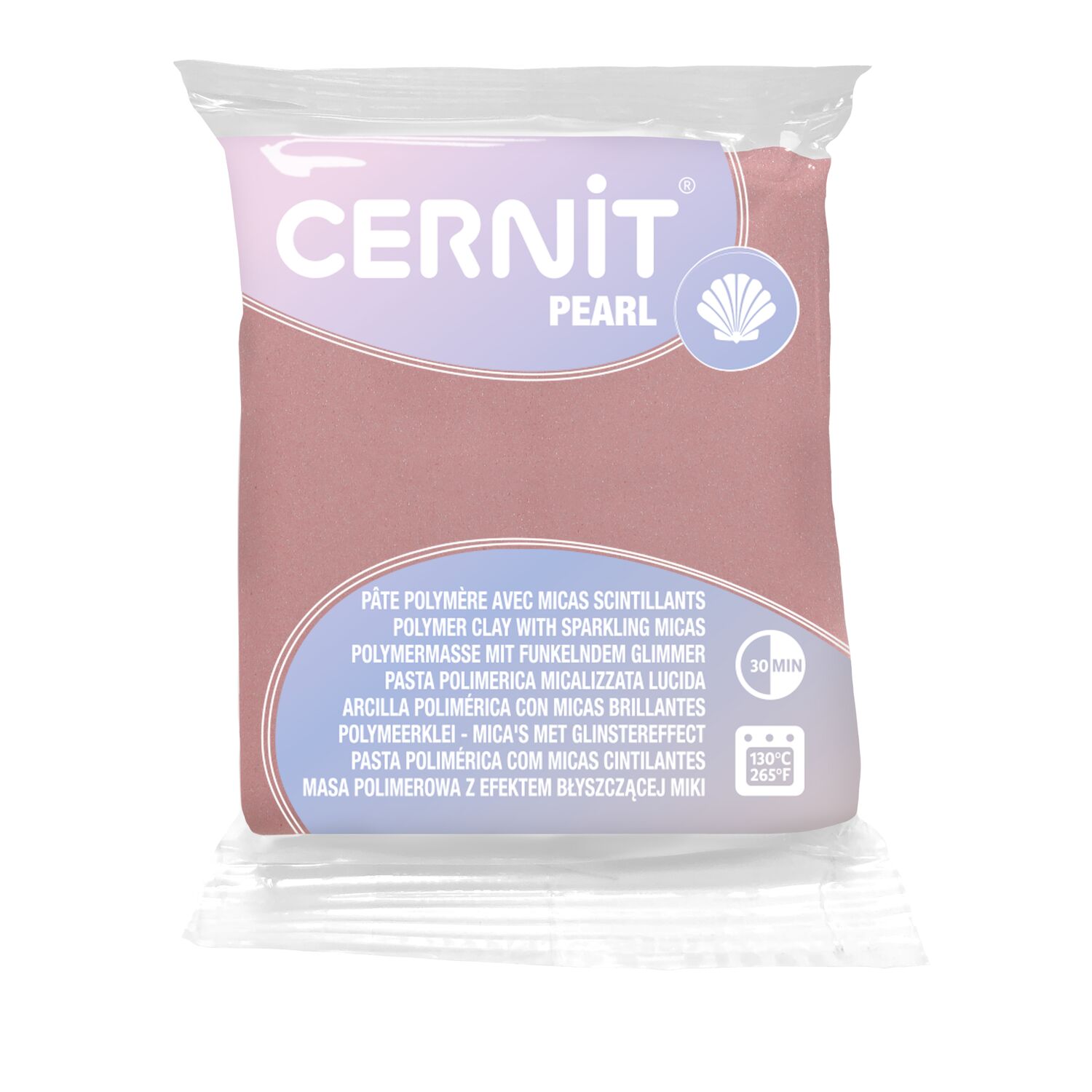 cernit-pearl-p-te-polym-re-rose-56g image 2