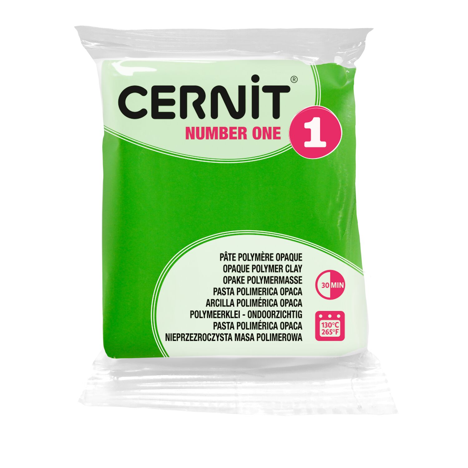 cernit-number-one-p-te-polym-re-vert-clair-56g image 2