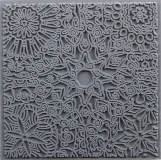 cernit-accessoire-plaque-texture-gris-9x9cm image 1