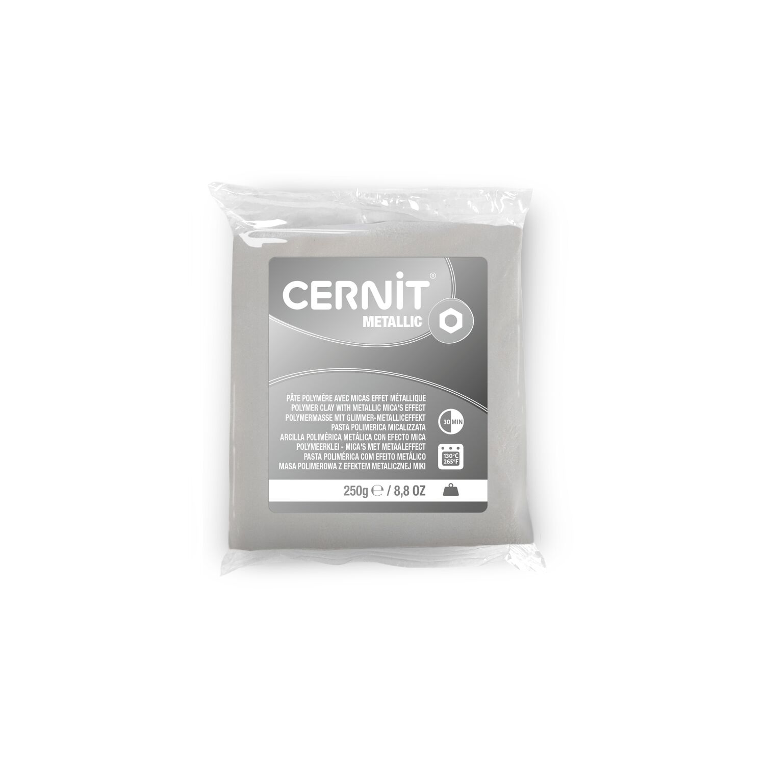 cernit-metallic-p-te-polym-re-nacr-250g image 2
