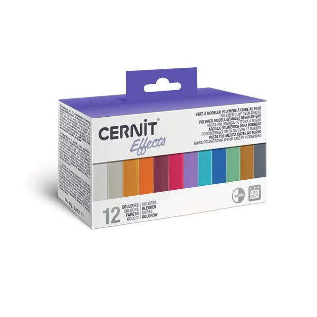 cernit-effets-assortiment-12-mini-pains-25g image 1