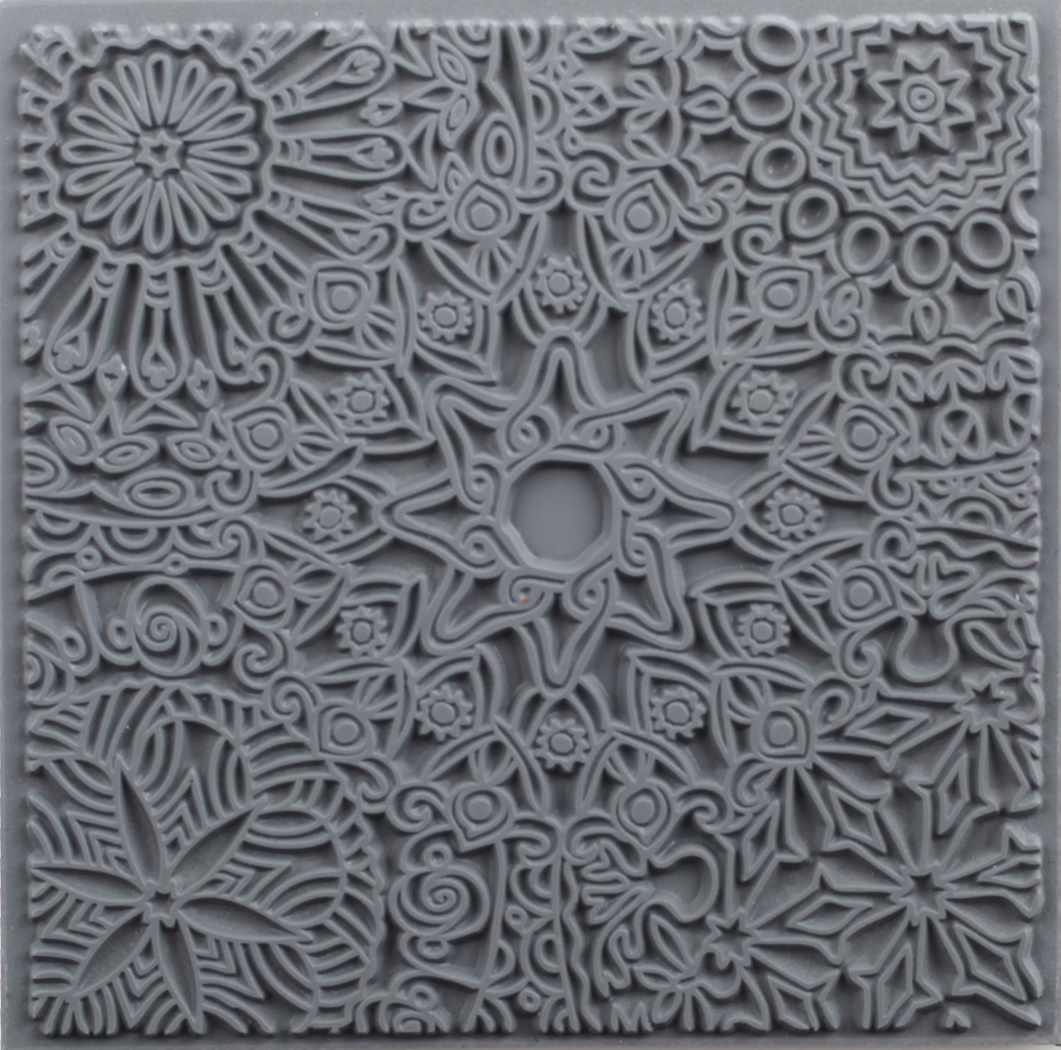cernit-accessoire-plaque-texture-gris-9x9cm image 1