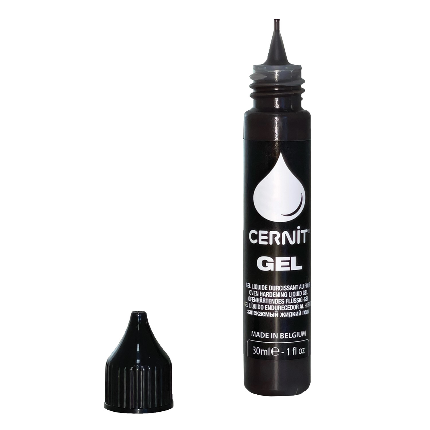 cernit-gel-noir-30ml-p-te-polym-re-liquide-cuire image 2