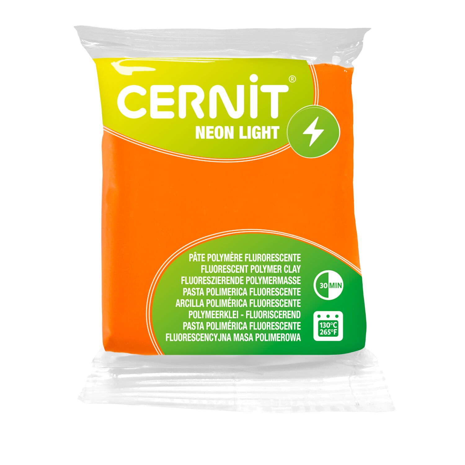 cernit-neon-light-orange-p-te-polym-re-cuire-56g image 2