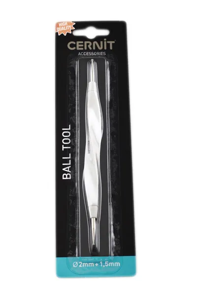 cernit-outil-boules-m-tal-double-embout-accessoire-modelage-acier image 1