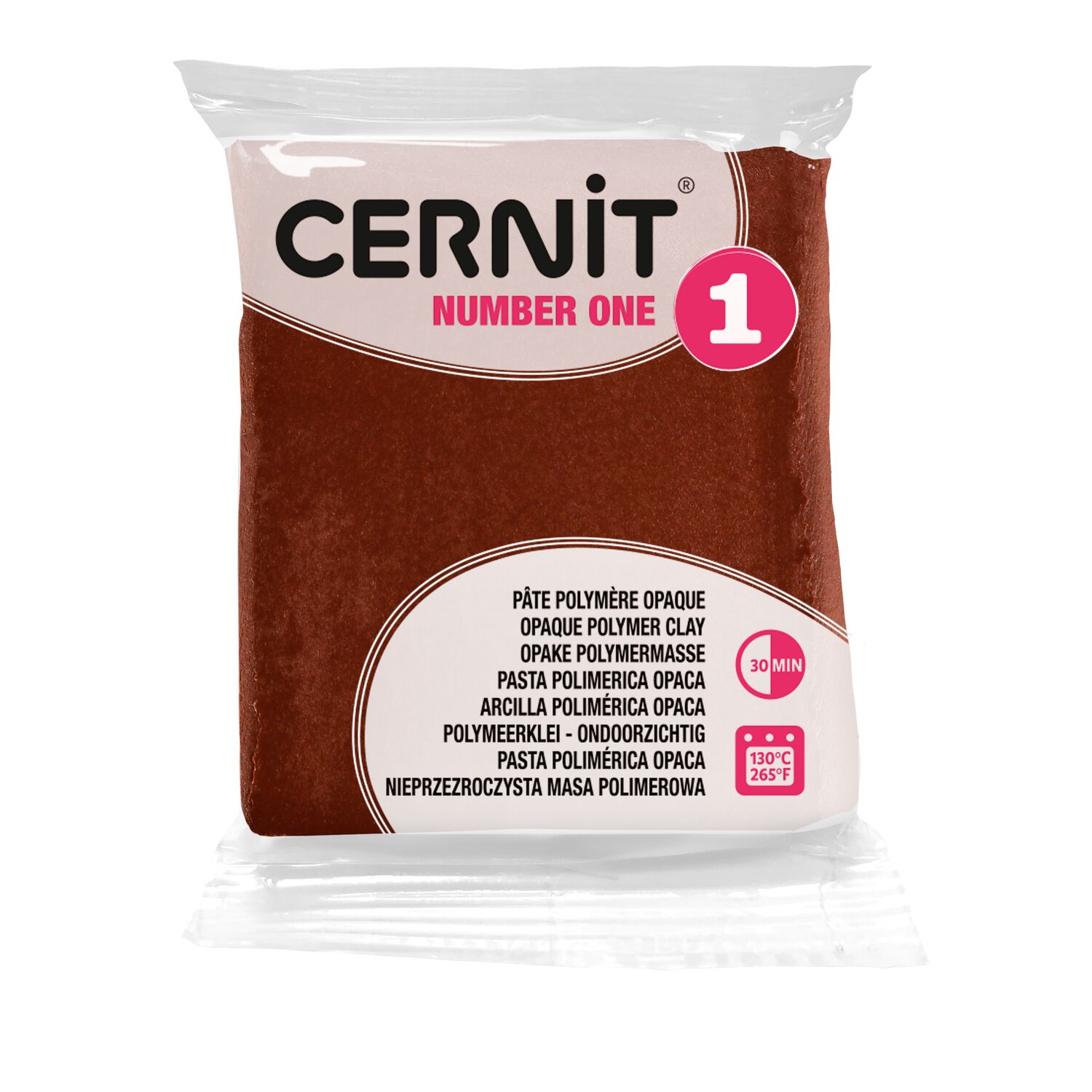 cernit-number-one-brun-56g-p-te-polym-re image 2