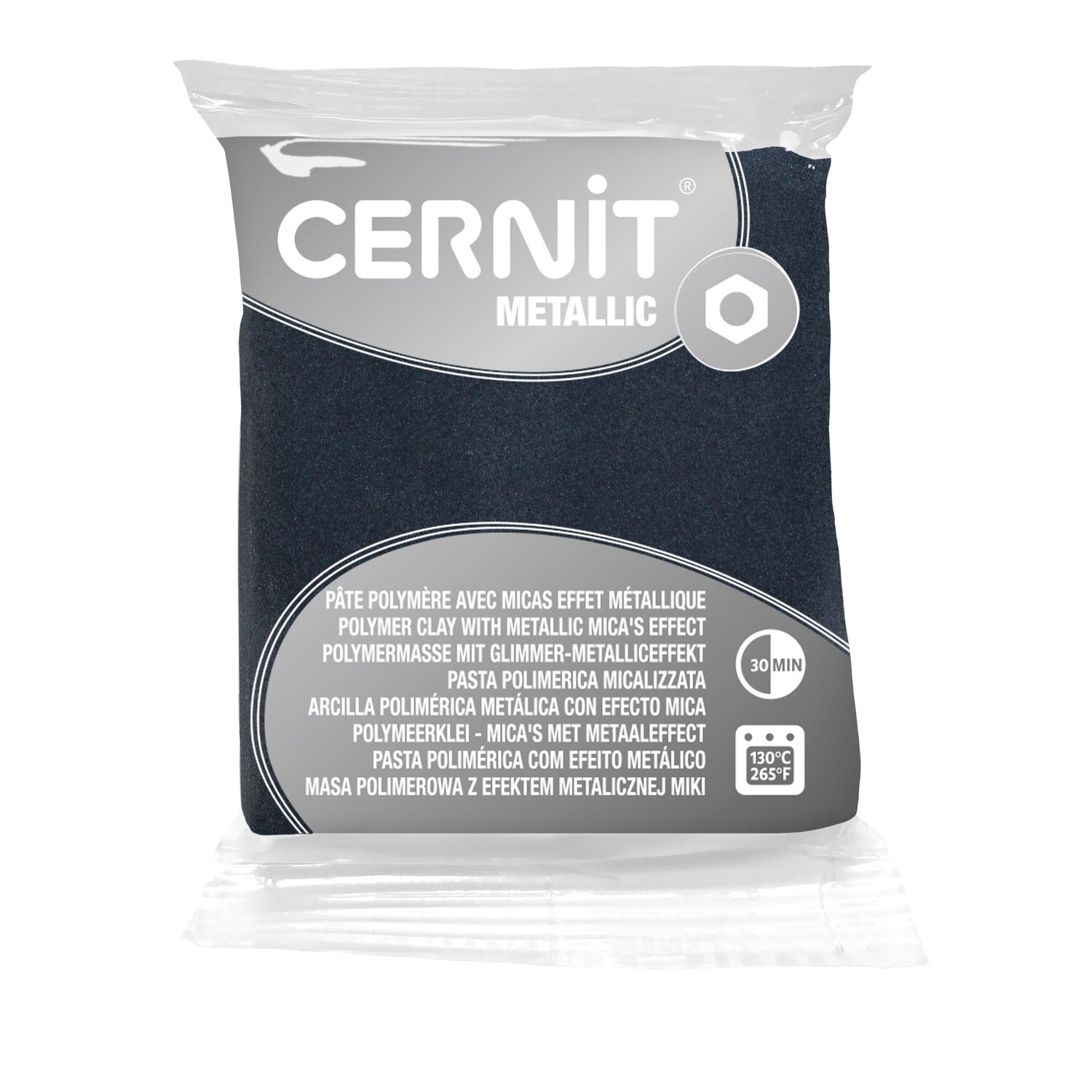 cernit-metallic-p-te-polym-re-h-matite-56g image 2