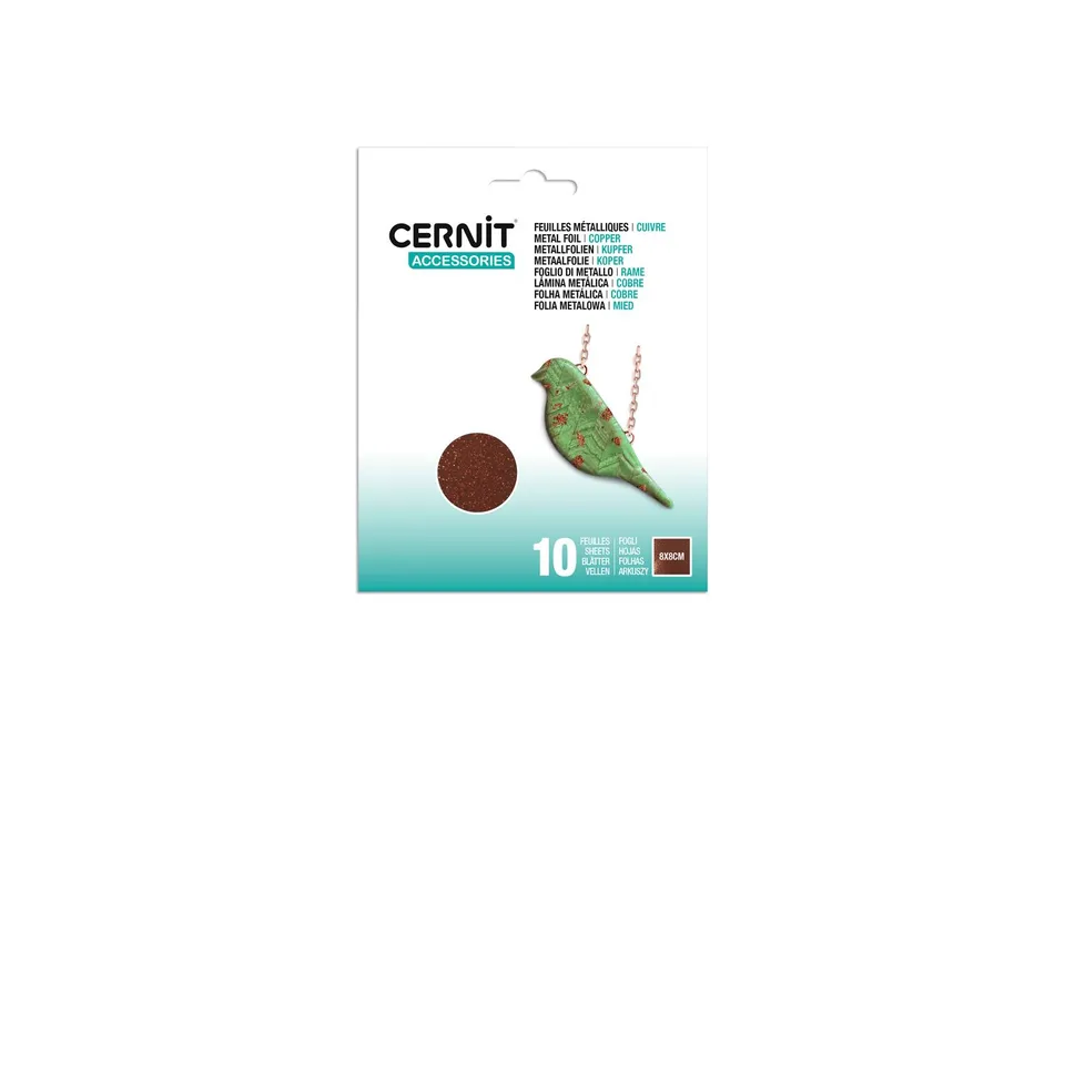 cernit-pack-10-feuilles-m-tallis-es-cuivr-es-12x15cm image 1