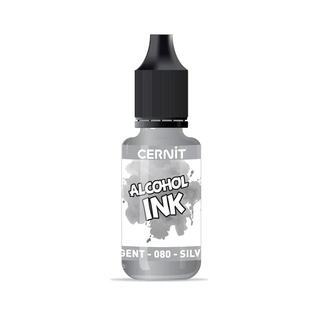 cernit-auxiliaire-encre-l-alcool-argent-20ml image 1