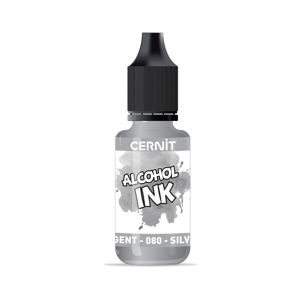 cernit-auxiliaire-encre-l-alcool-argent-20ml image 1
