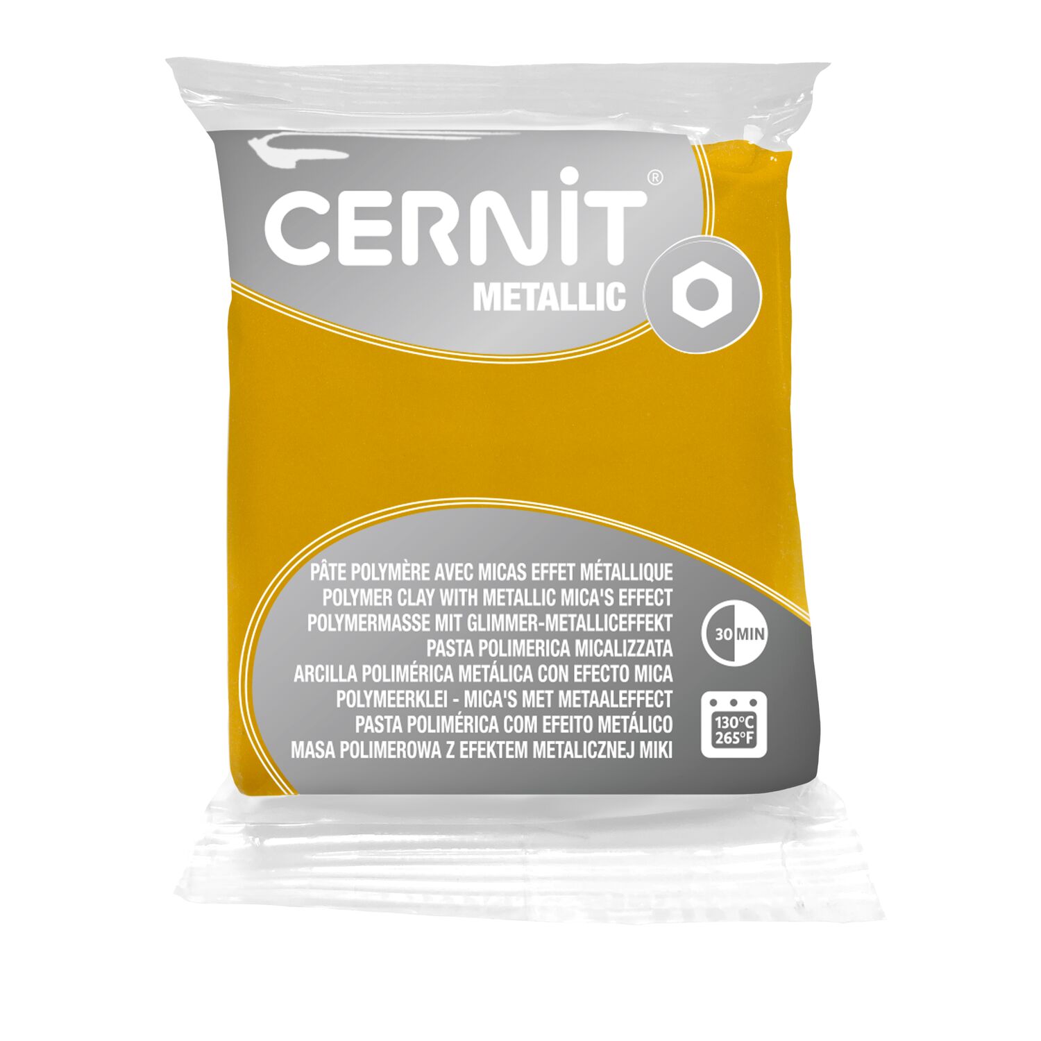 cernit-metallic-p-te-polym-re-jaune-metallic-56g image 2