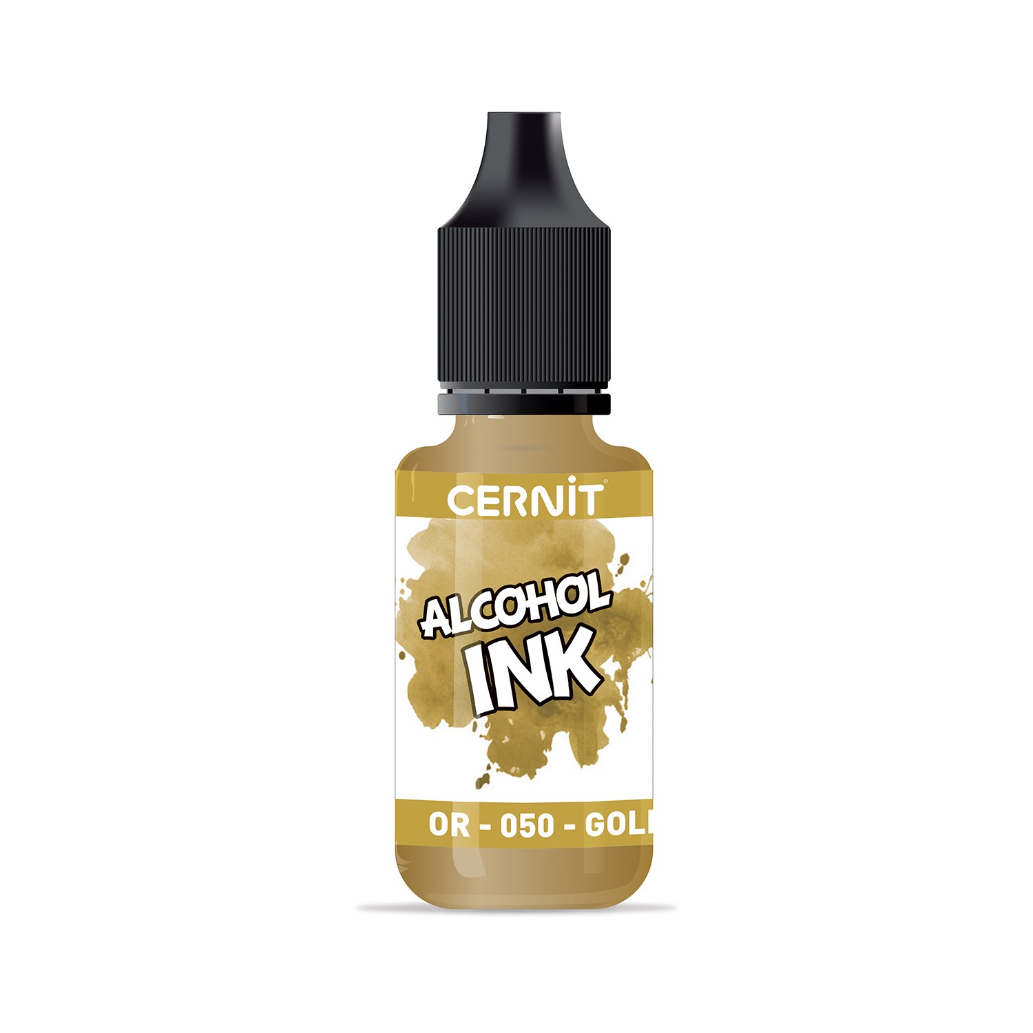 cernit-auxiliaire-encre-l-alcool-20ml-or image 1