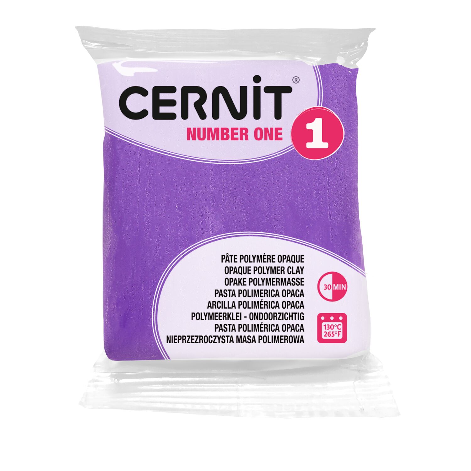 cernit-p-te-polym-re-number-one-56g-violet image 2