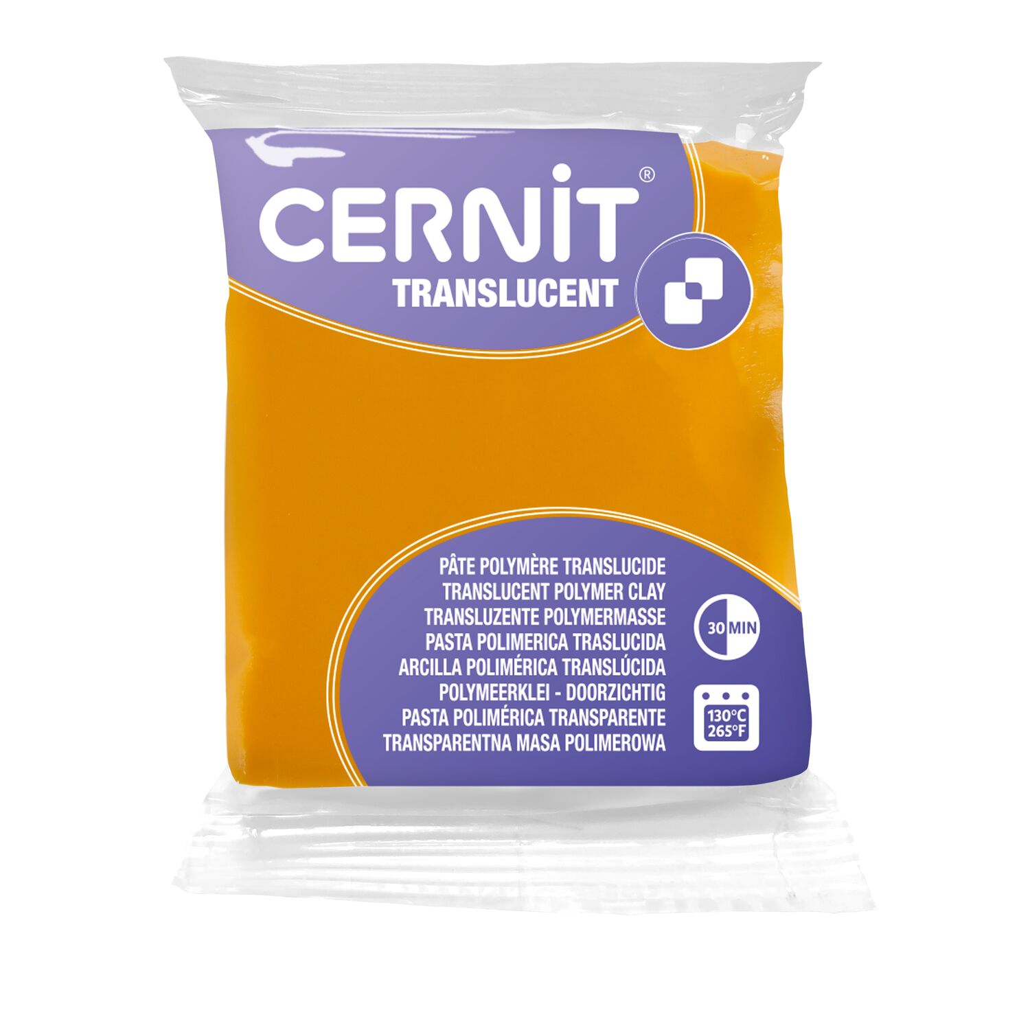 cernit-translucent-p-te-polym-re-ambre-56g image 2