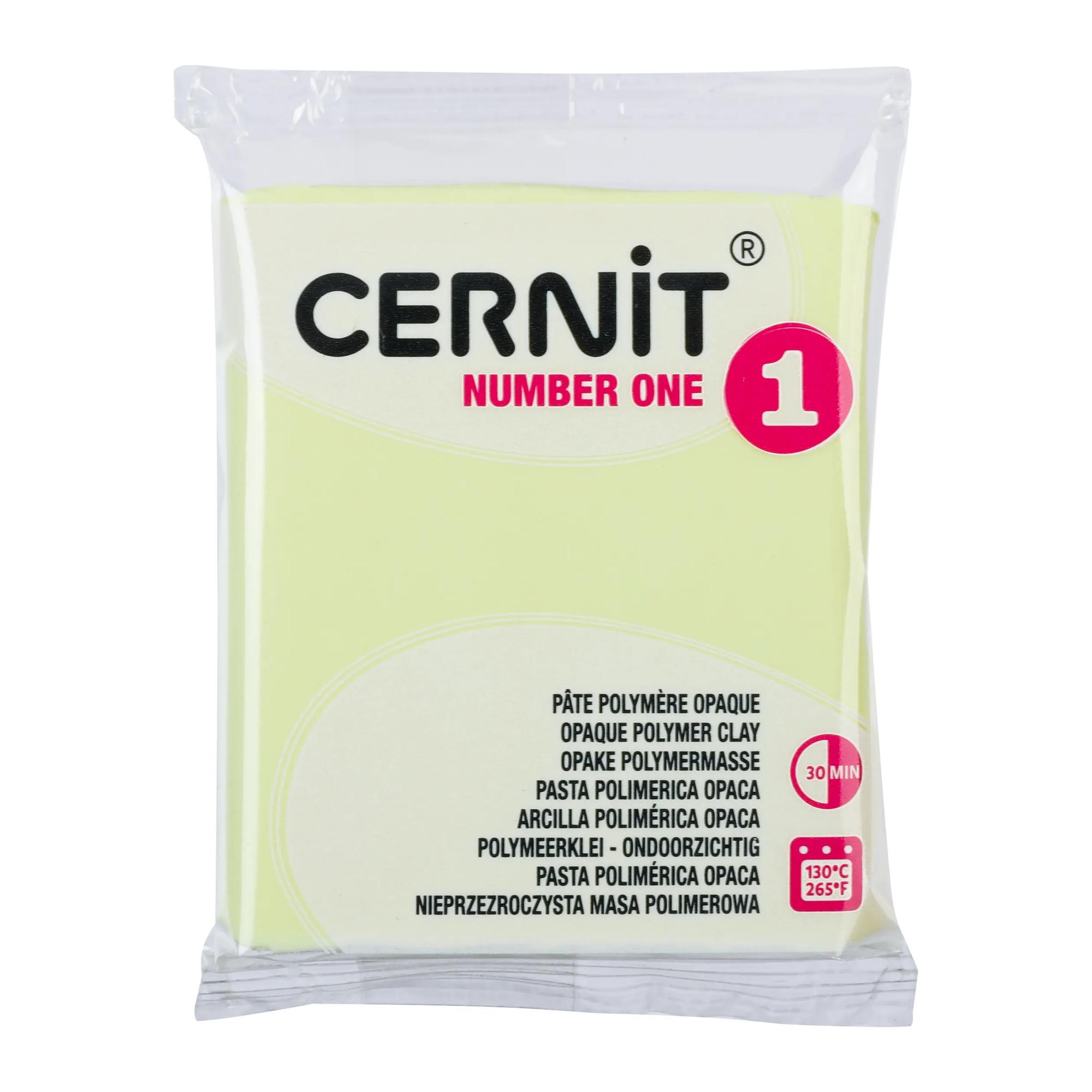 cernit-number-one-p-te-polym-re-jaune-pastel-56g image 2