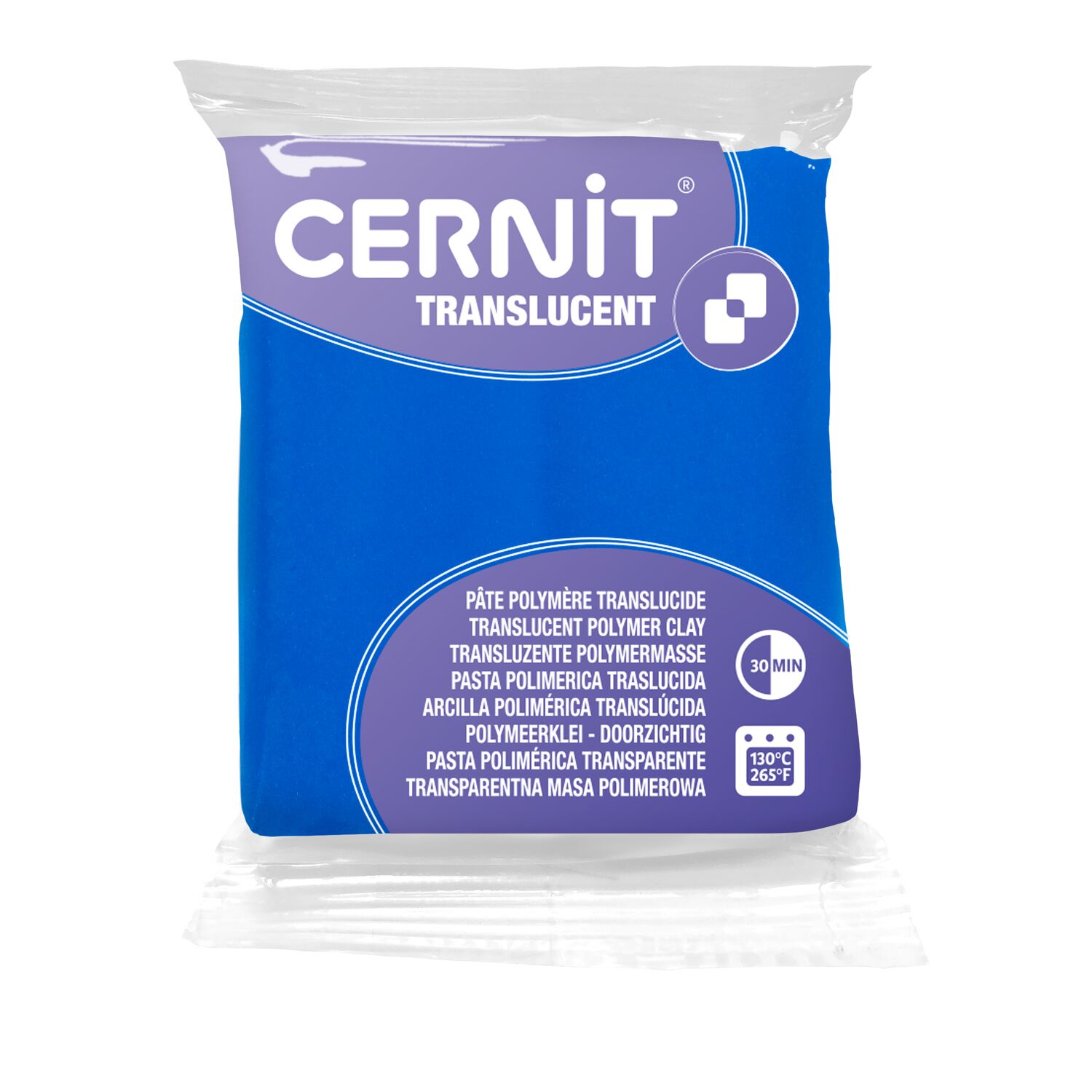 cernit-translucent-saphir-56g-p-te-polym-re-translucide image 2