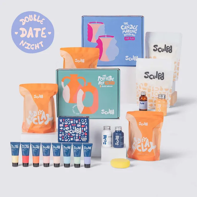 sculpd-double-date-night-bundle-poterie-bougies-pour-4 image 1