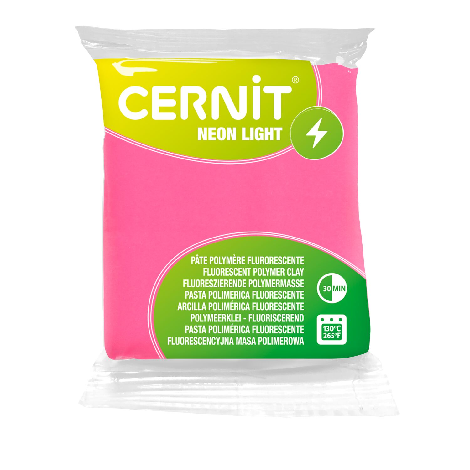 cernit-neon-light-fuchsia-p-te-polym-re-cuire-56g image 2