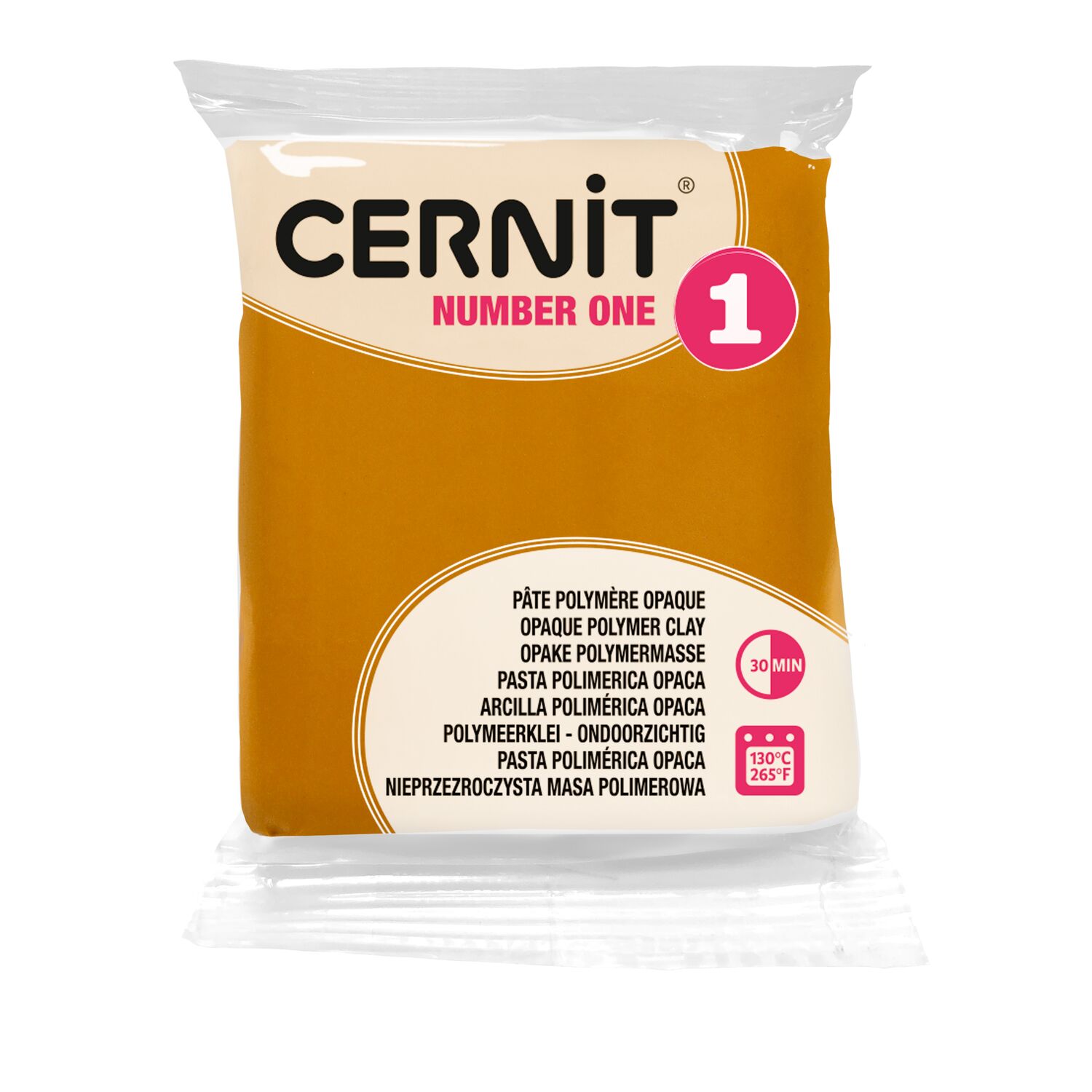 cernit-number-one-56g-ocre-jaune-p-te-polym-re-opaque image 2