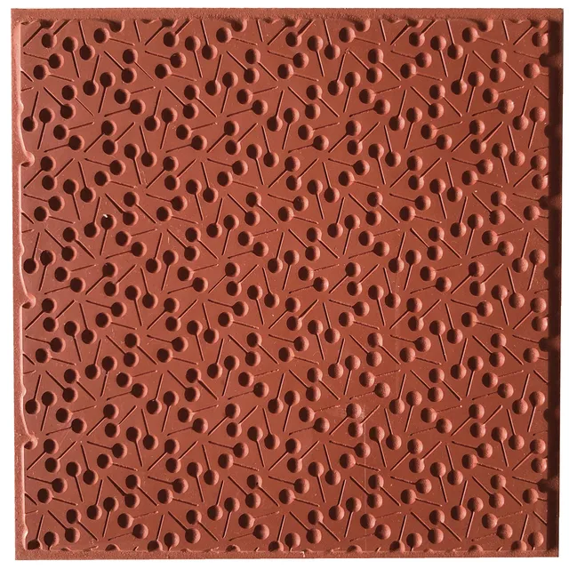 cernit-plaque-texture-grise-9x9cm-accessoire-2 image 1