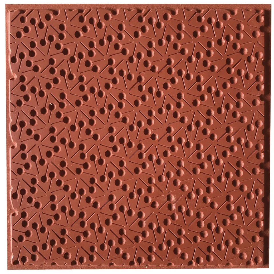 cernit-plaque-texture-grise-9x9cm-accessoire-2 image 1