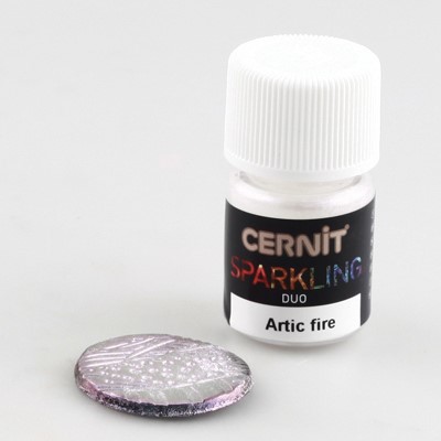 cernit-auxiliaire-poudre-sparkling-arctic-fire-2g image 1