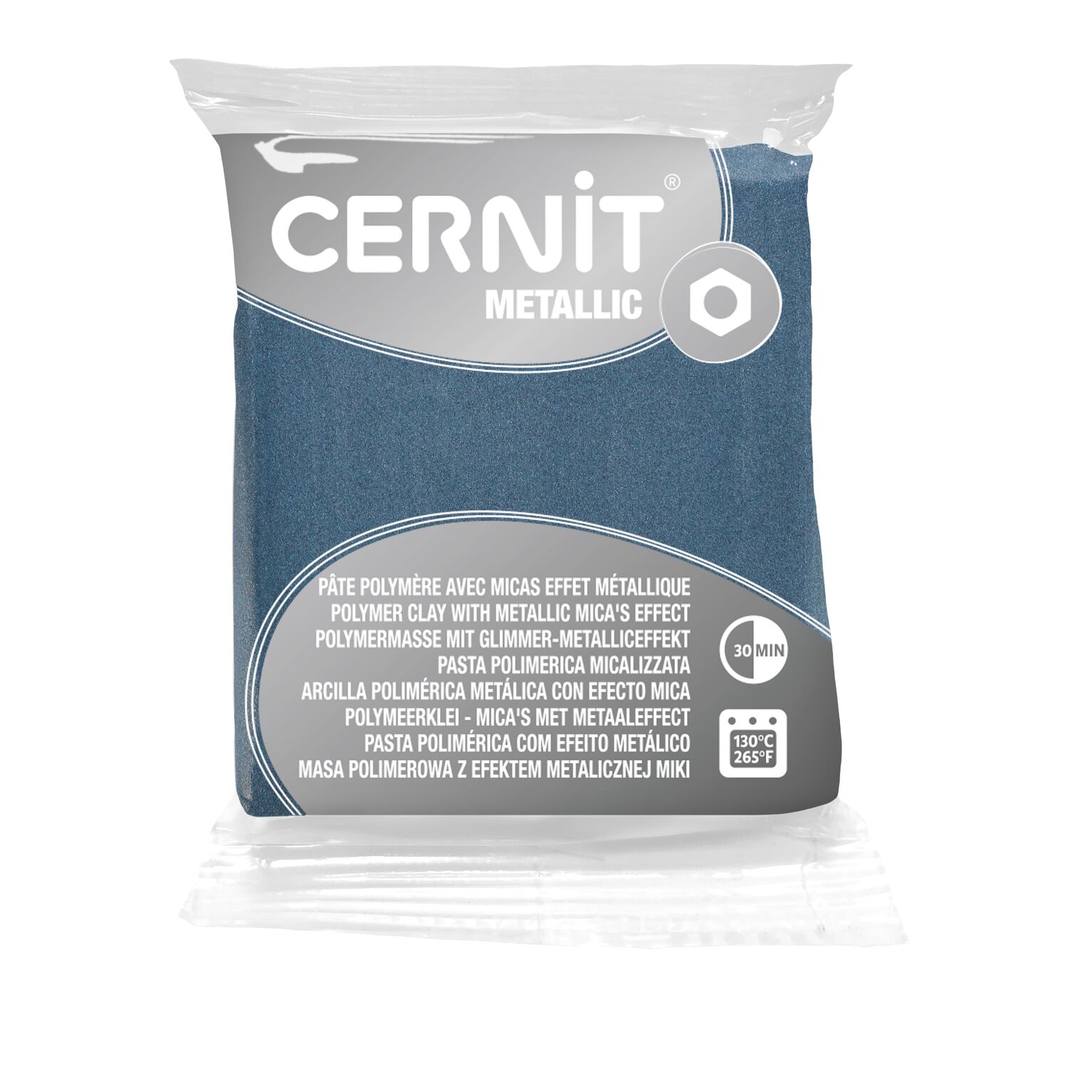cernit-metallic-acier-56g-p-te-polym-re-effet-m-tal image 2