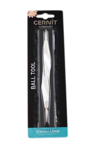 cernit-outil-boules-m-tal-double-embout-accessoire-modelage-acier image 1