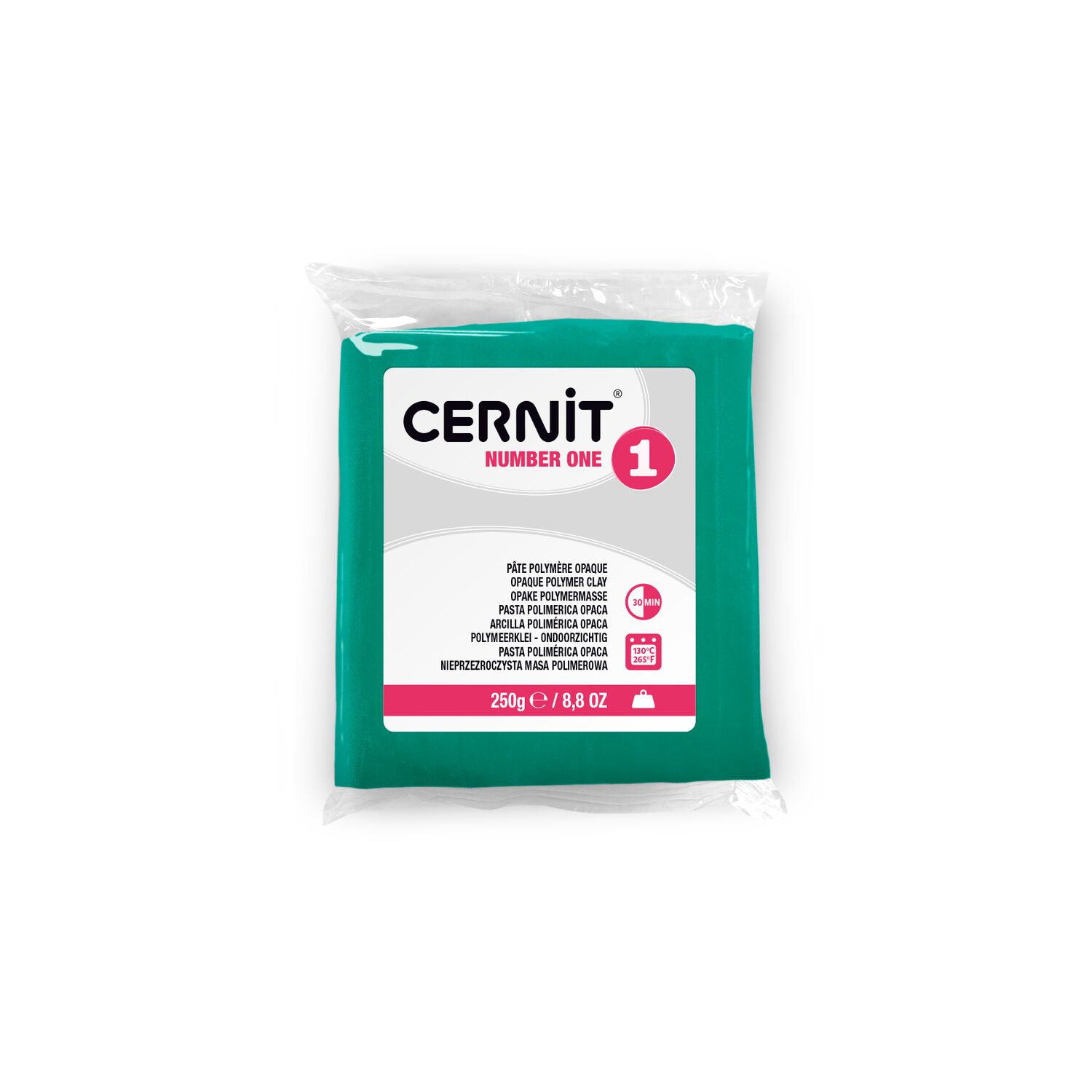 cernit-number-one-p-te-polym-re-vert-250g image 2