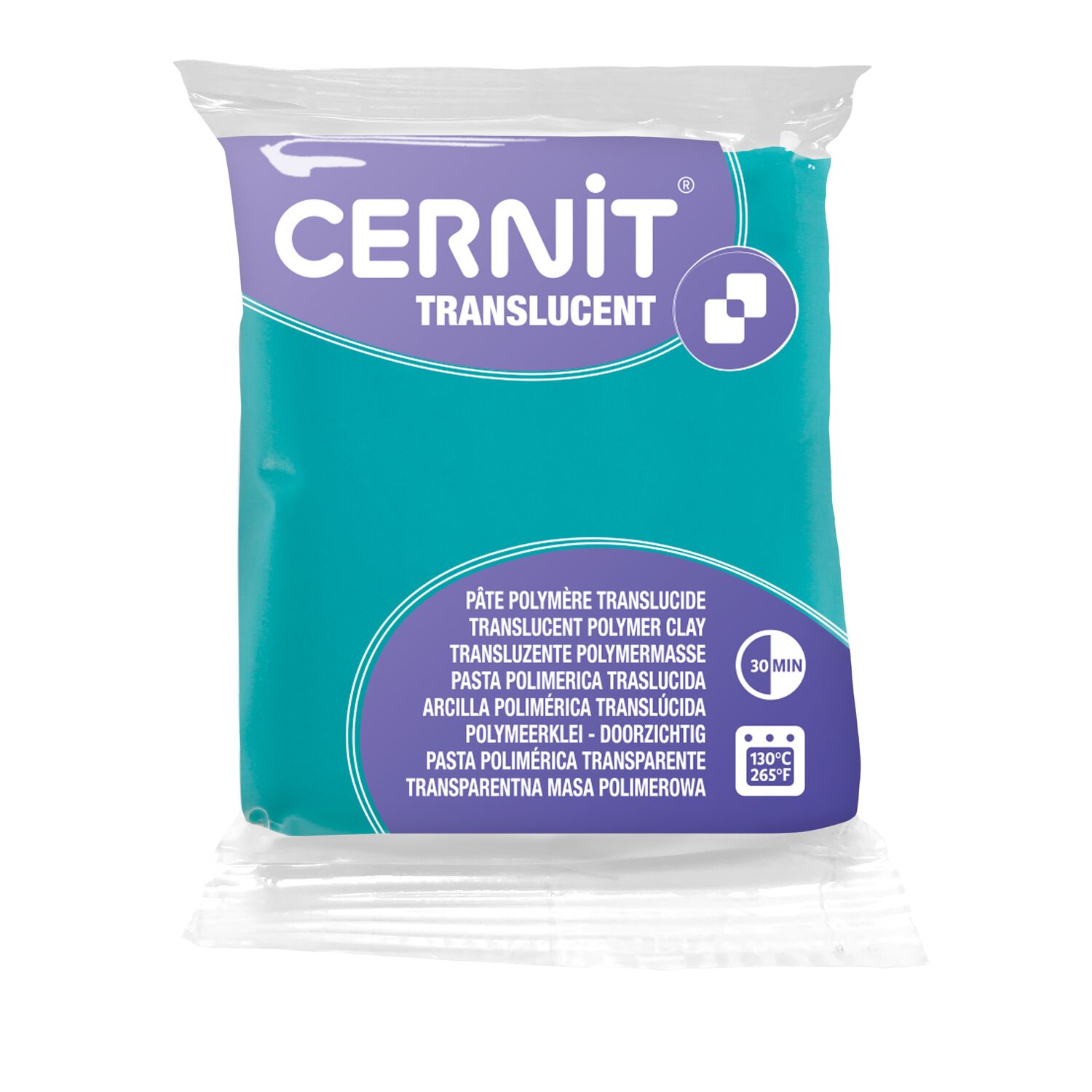 cernit-p-te-polym-re-translucent-vert-meraude-56g image 2