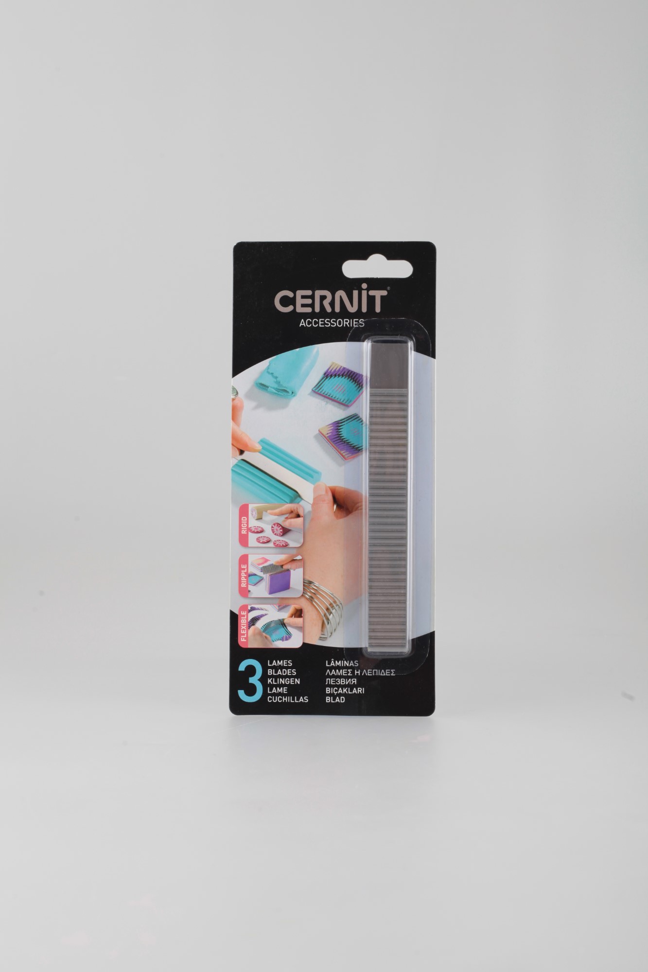cernit-lames-acier-3-pi-ces-accessoire-coupe-p-te-polym-re image 1