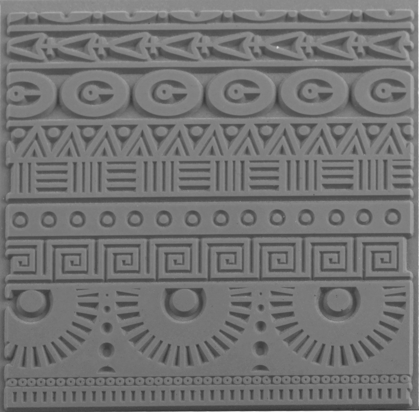 cernit-plaque-texture-gris-9x9cm-accessoire-p-te-polym-re image 1