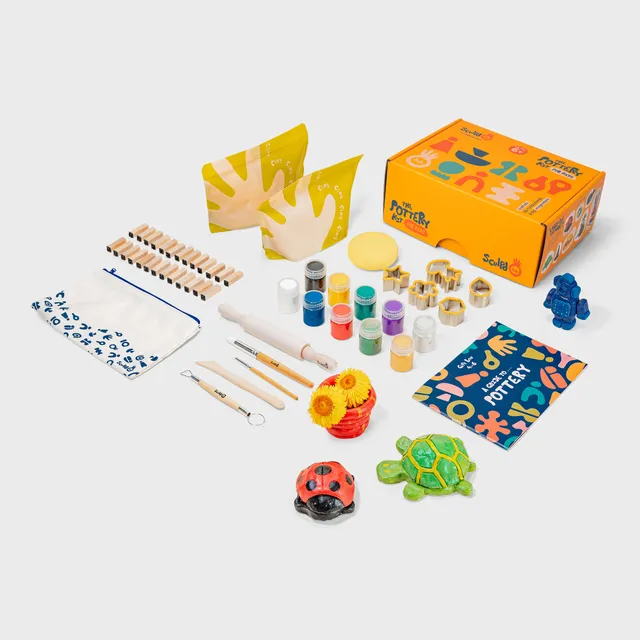 sculpd-kit-de-poterie-pour-enfants-cr-ations-argile-ludiques image 1