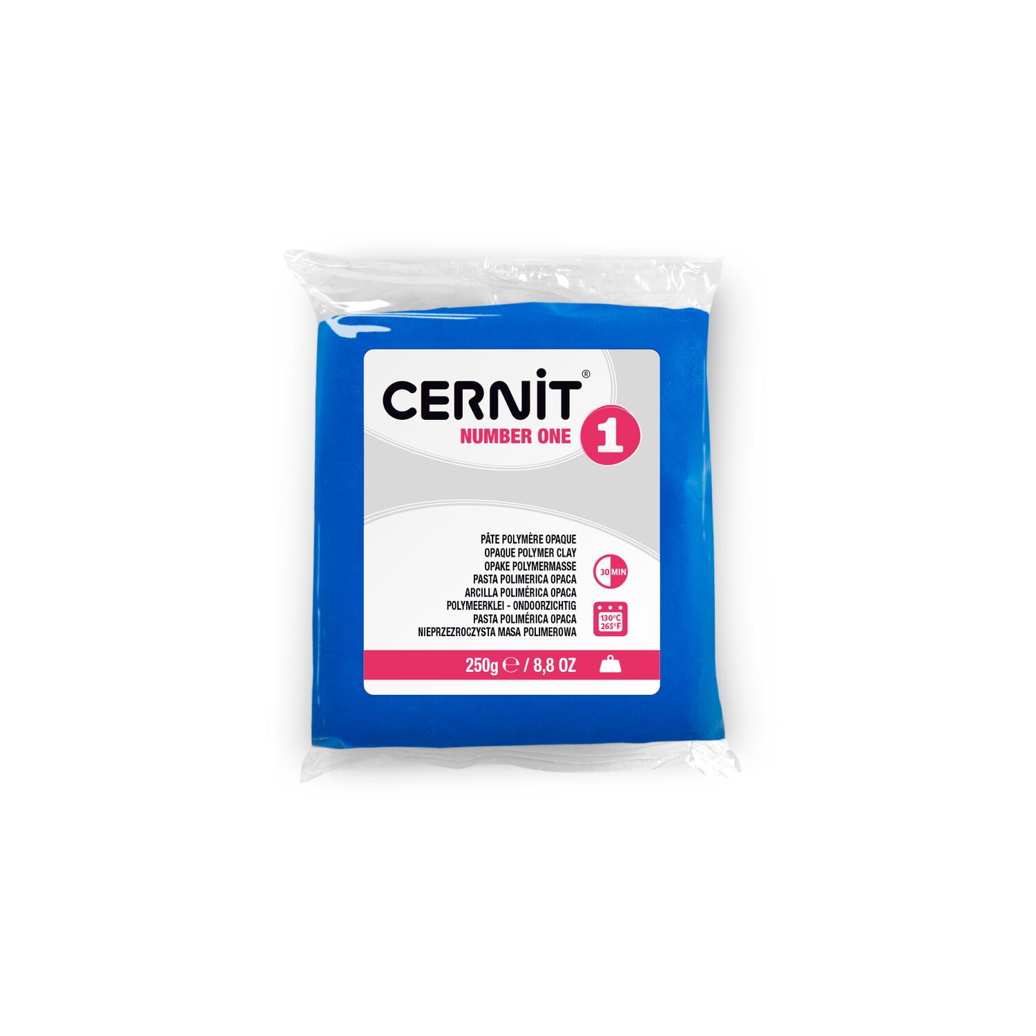 p-te-polym-re-cernit-number-one-bleu-250g image 2