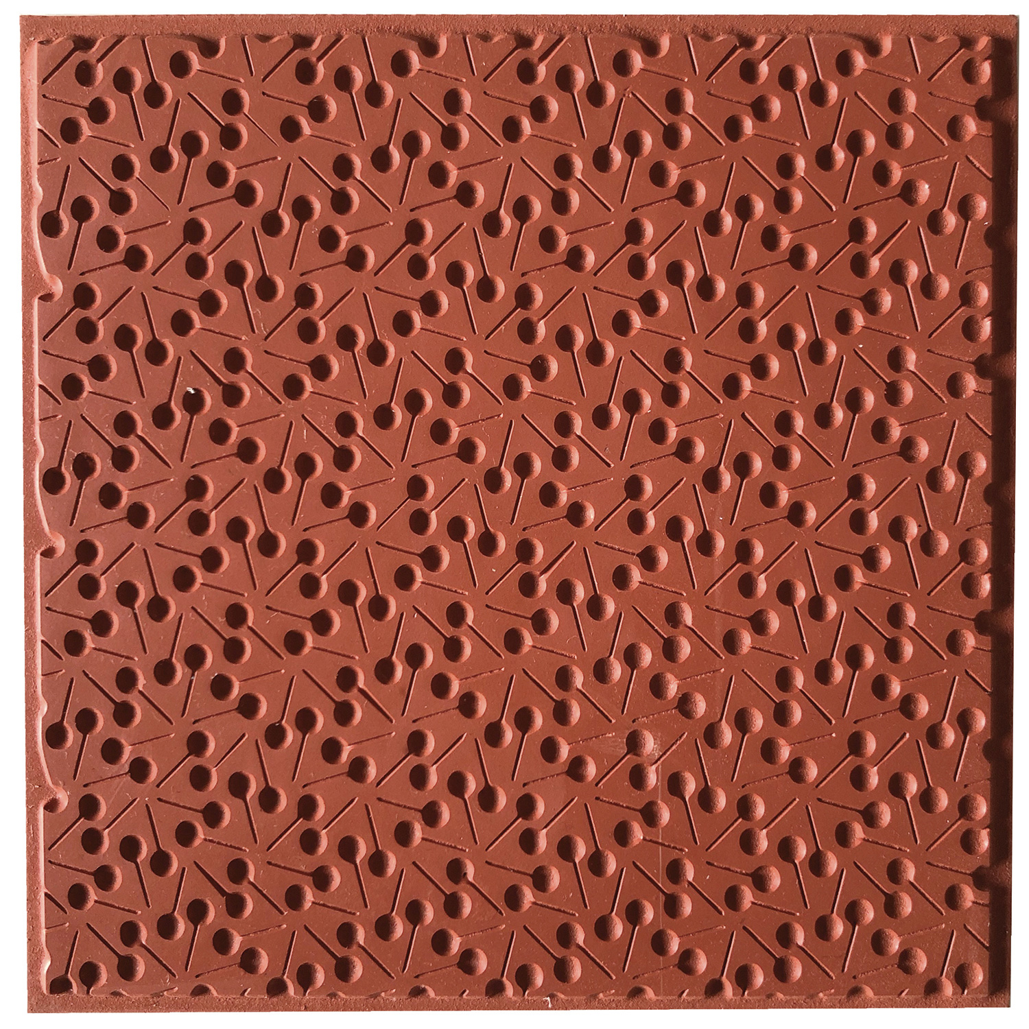 cernit-plaque-texture-grise-9x9cm-accessoire-2 image 1