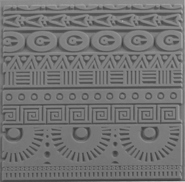 cernit-plaque-texture-gris-9x9cm-accessoire-p-te-polym-re image 1