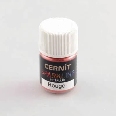 cernit-sparkling-poudre-auxiliaire-rouge-3g image 1