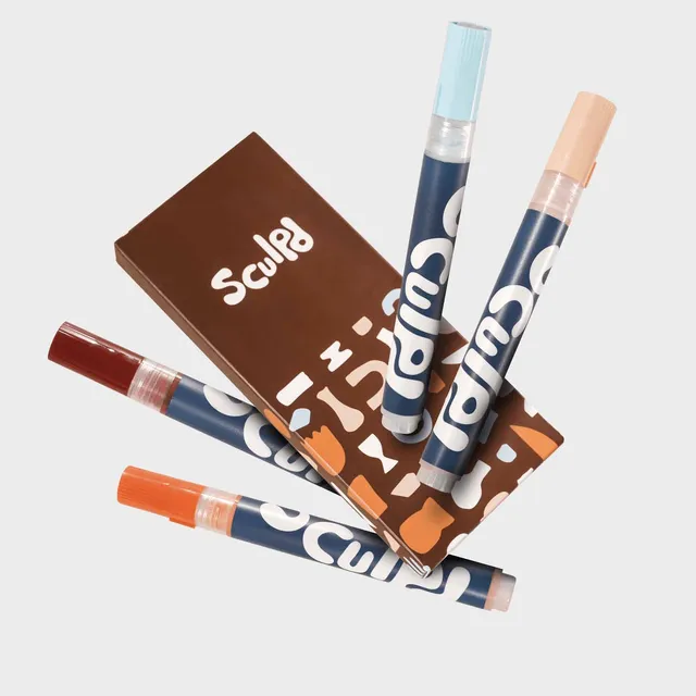 stylos-peinture-acrylique-sculpd-pack-de-4-pointe-fine image 1