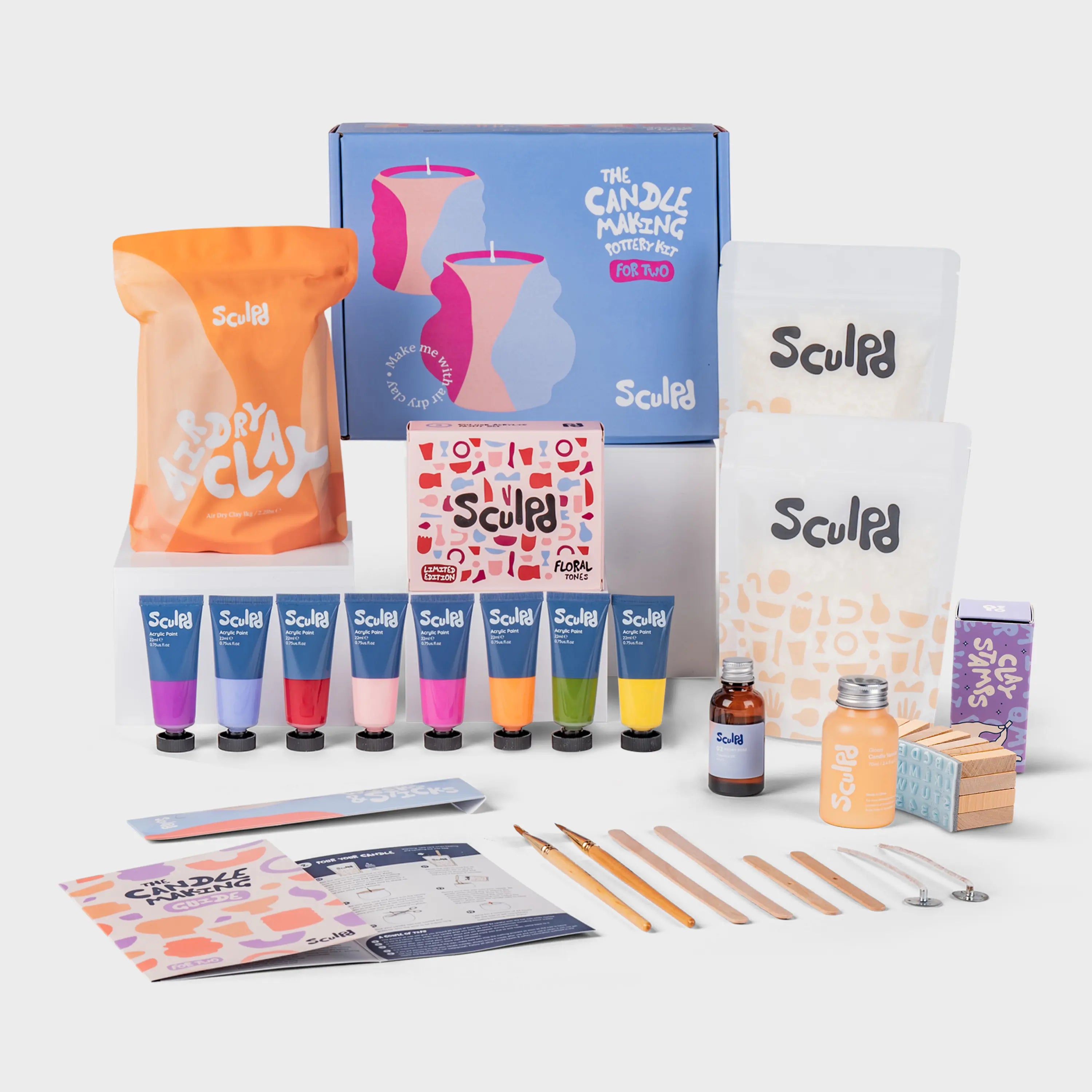 sculpd-kit-de-fabrication-de-bougies-en-argile-tout-inclus image 7