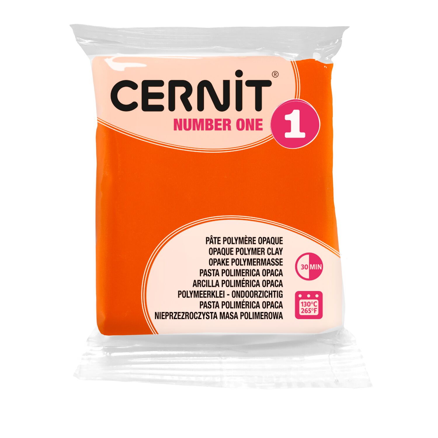 cernit-number-one-56g-orange-p-te-polym-re-opaque image 2
