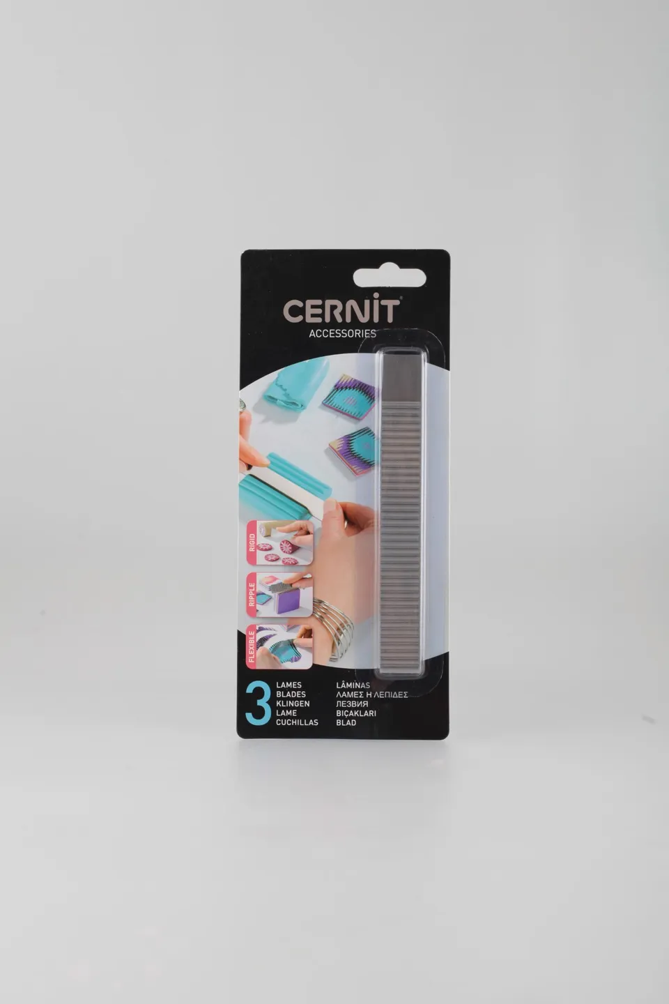 cernit-lames-acier-3-pi-ces-accessoire-coupe-p-te-polym-re image 1