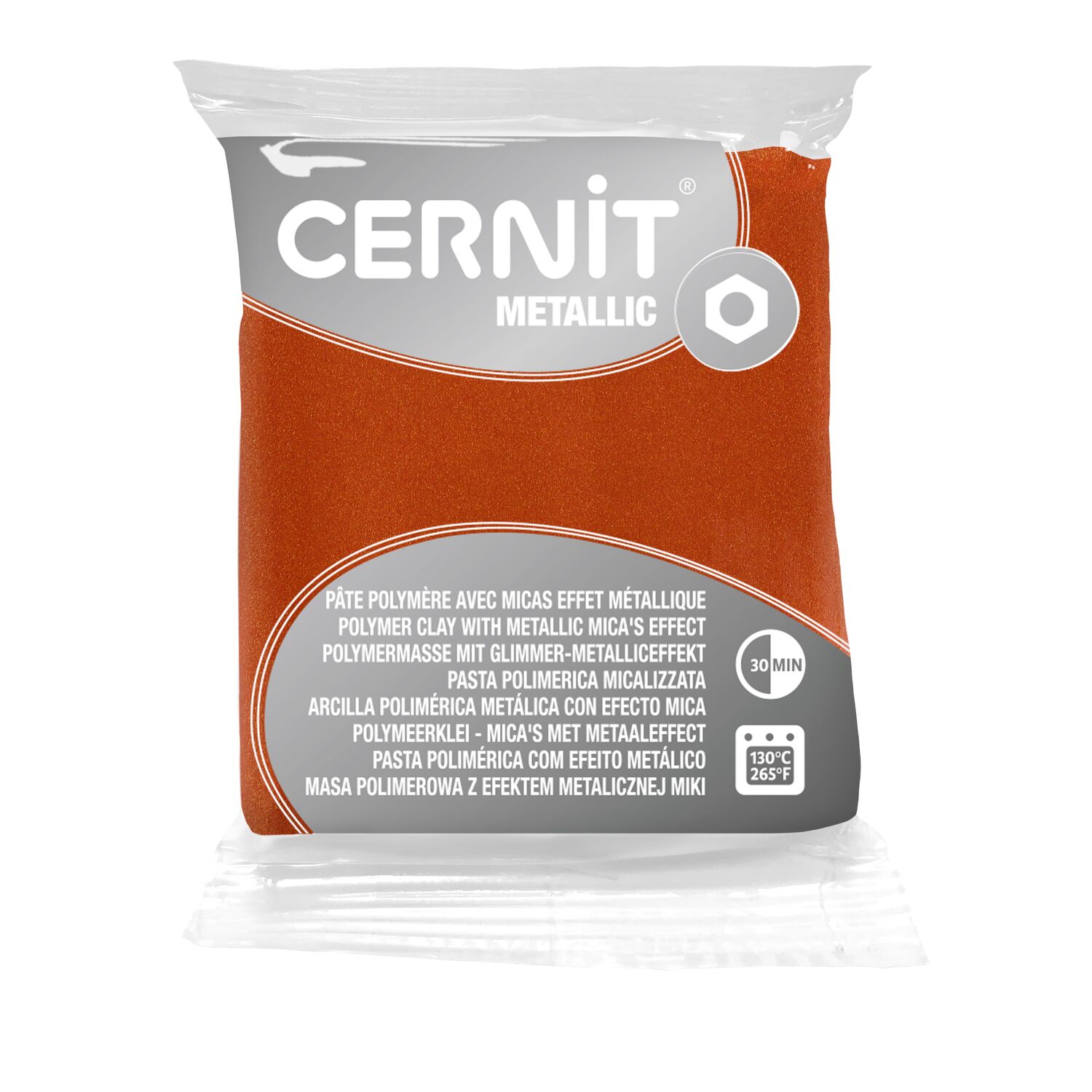 cernit-metallic-rouille-56g-p-te-polym-re image 2