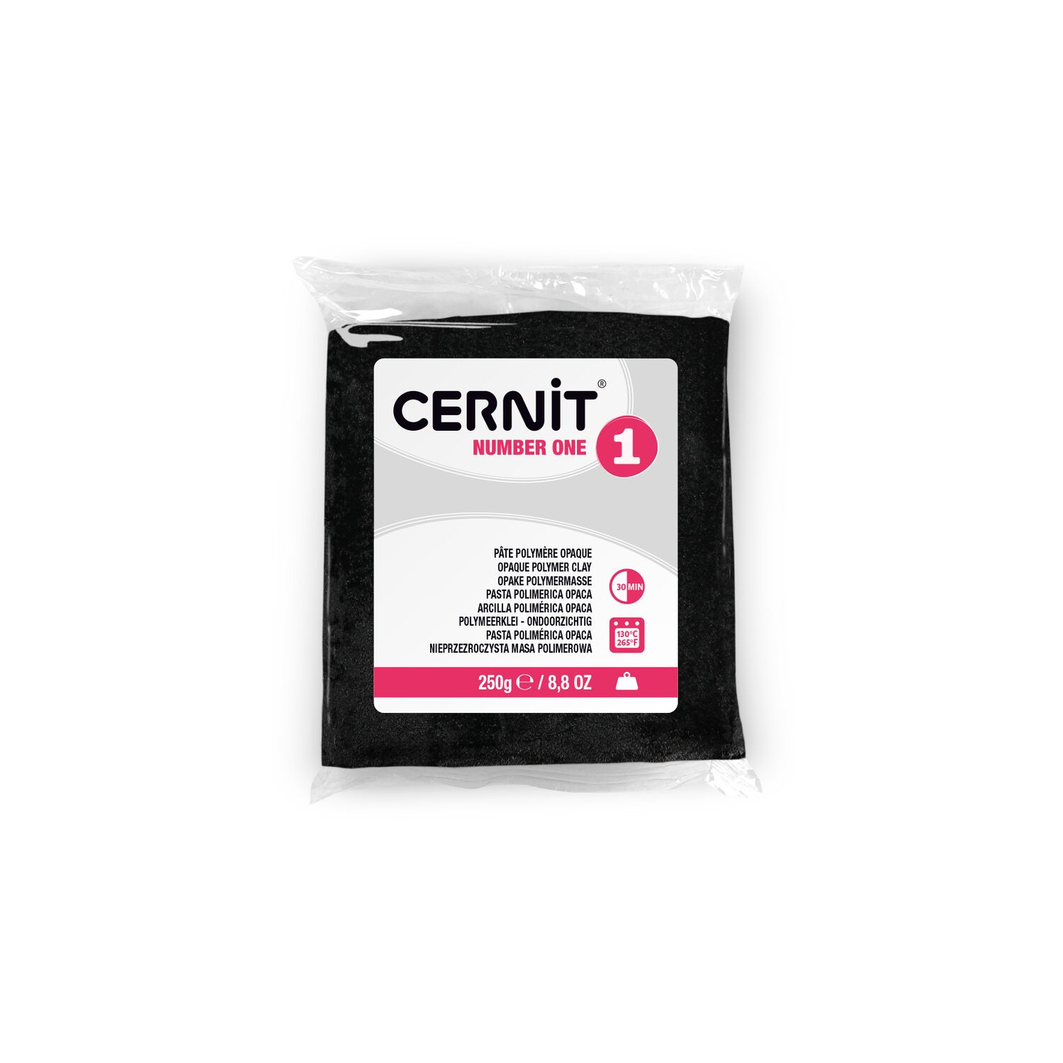 cernit-number-one-p-te-polym-re-noir-250g image 2